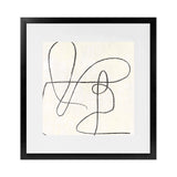 Shop Juxtaposing (Square) Art Print-Abstract, PC, Square, View All, Yellow-framed painted poster wall decor artwork