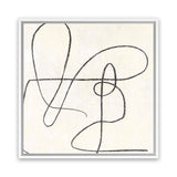 Shop Juxtaposing (Square) Canvas Art Print-Abstract, PC, Square, View All, Yellow-framed wall decor artwork