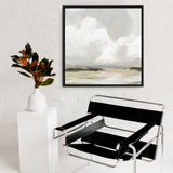 Shop Soft Clouds (Square) Canvas Art Print-Abstract, Neutrals, PC, Square, View All-framed wall decor artwork