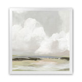 Shop Soft Clouds (Square) Art Print-Abstract, Neutrals, PC, Square, View All-framed painted poster wall decor artwork