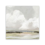 Shop Soft Clouds (Square) Canvas Art Print-Abstract, Neutrals, PC, Square, View All-framed wall decor artwork