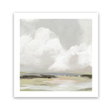 Shop Soft Clouds (Square) Art Print-Abstract, Neutrals, PC, Square, View All-framed painted poster wall decor artwork