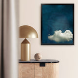 Shop Cloudy Chance I Art Print-Abstract, Blue, PC, Portrait, Rectangle, View All-framed painted poster wall decor artwork