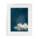 Shop Cloudy Chance I Art Print-Abstract, Blue, PC, Portrait, Rectangle, View All-framed painted poster wall decor artwork