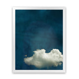 Shop Cloudy Chance I Art Print-Abstract, Blue, PC, Portrait, Rectangle, View All-framed painted poster wall decor artwork