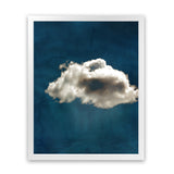 Shop Cloudy Chance II Art Print-Abstract, Blue, PC, Portrait, Rectangle, View All-framed painted poster wall decor artwork