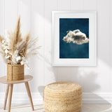 Shop Cloudy Chance II Art Print-Abstract, Blue, PC, Portrait, Rectangle, View All-framed painted poster wall decor artwork