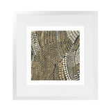 Shop Bleaching Gold I (Square) Art Print-Abstract, Brown, PC, Square, View All-framed painted poster wall decor artwork