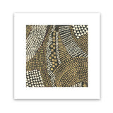 Shop Bleaching Gold II (Square) Art Print-Abstract, Brown, PC, Square, View All-framed painted poster wall decor artwork