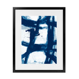 Shop Magnets Art Print-Abstract, Blue, PC, Portrait, Rectangle, View All-framed painted poster wall decor artwork