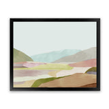 Shop Hills of Light I Art Print-Abstract, Brown, Green, Horizontal, PC, Rectangle, View All-framed painted poster wall decor artwork