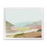 Shop Hills of Light I Art Print-Abstract, Brown, Green, Horizontal, PC, Rectangle, View All-framed painted poster wall decor artwork