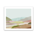 Shop Hills of Light I Art Print-Abstract, Brown, Green, Horizontal, PC, Rectangle, View All-framed painted poster wall decor artwork