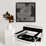 Shop Pearl Dots I (Square) Art Print-Abstract, Black, PC, Square, View All-framed painted poster wall decor artwork