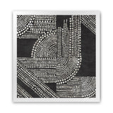 Shop Pearl Dots I (Square) Art Print-Abstract, Black, PC, Square, View All-framed painted poster wall decor artwork