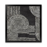 Shop Pearl Dots II (Square) Art Print-Abstract, Black, PC, Square, View All-framed painted poster wall decor artwork