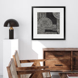 Shop Pearl Dots II (Square) Art Print-Abstract, Black, PC, Square, View All-framed painted poster wall decor artwork