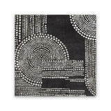 Shop Pearl Dots II (Square) Canvas Art Print-Abstract, Black, PC, Square, View All-framed wall decor artwork