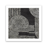 Shop Pearl Dots II (Square) Art Print-Abstract, Black, PC, Square, View All-framed painted poster wall decor artwork