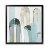 Shop Blue Arches I (Square) Art Print-Abstract, Blue, PC, Square, View All-framed painted poster wall decor artwork