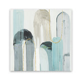 Shop Blue Arches I (Square) Art Print-Abstract, Blue, PC, Square, View All-framed painted poster wall decor artwork