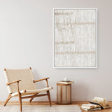Shop Bamboo Passing I Canvas Art Print-Abstract, Neutrals, PC, Portrait, Rectangle, View All-framed wall decor artwork