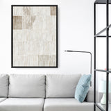 Shop Bamboo Passing II Canvas Art Print-Abstract, Neutrals, PC, Portrait, Rectangle, View All-framed wall decor artwork