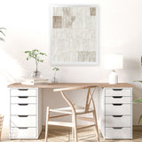 Shop Bamboo Passing II Art Print-Abstract, Neutrals, PC, Portrait, Rectangle, View All-framed painted poster wall decor artwork