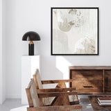 Shop Lacing I (Square) Canvas Art Print-Abstract, Neutrals, PC, Square, View All-framed wall decor artwork