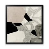 Shop Entangled I (Square) Art Print-Abstract, Black, Neutrals, PC, Square, View All-framed painted poster wall decor artwork