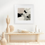 Shop Entangled I (Square) Art Print-Abstract, Black, Neutrals, PC, Square, View All-framed painted poster wall decor artwork