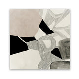 Shop Entangled I (Square) Art Print-Abstract, Black, Neutrals, PC, Square, View All-framed painted poster wall decor artwork