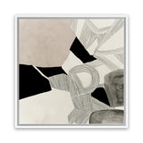 Shop Entangled I (Square) Canvas Art Print-Abstract, Black, Neutrals, PC, Square, View All-framed wall decor artwork