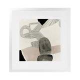 Shop Entangled II (Square) Art Print-Abstract, Black, Neutrals, PC, Square, View All-framed painted poster wall decor artwork