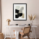 Shop Jet Black I Art Print-Abstract, Black, PC, Portrait, Rectangle, View All-framed painted poster wall decor artwork