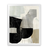 Shop Jet Black I Art Print-Abstract, Black, PC, Portrait, Rectangle, View All-framed painted poster wall decor artwork