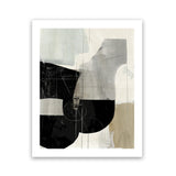 Shop Jet Black I Art Print-Abstract, Black, PC, Portrait, Rectangle, View All-framed painted poster wall decor artwork