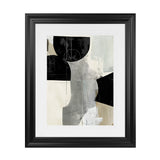 Shop Jet Black II Art Print-Abstract, Black, Grey, PC, Portrait, Rectangle, View All-framed painted poster wall decor artwork