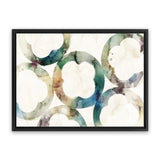 Shop Moroccan Displacement Canvas Art Print-Abstract, Green, Horizontal, PC, Rectangle, View All-framed wall decor artwork