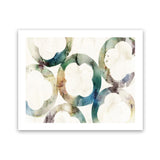 Shop Moroccan Displacement Art Print-Abstract, Green, Horizontal, PC, Rectangle, View All-framed painted poster wall decor artwork