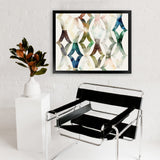 Shop Call of Morocco Art Print-Abstract, Blue, Green, Horizontal, PC, Rectangle, View All-framed painted poster wall decor artwork