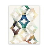 Shop Morocgraphic I Art Print-Abstract, Blue, Neutrals, PC, Portrait, Rectangle, View All-framed painted poster wall decor artwork