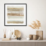 Shop Coexist I (Square) Canvas Art Print-Abstract, Brown, PC, Square, View All-framed wall decor artwork