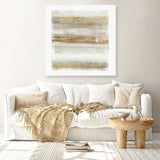 Shop Coexist I (Square) Canvas Art Print-Abstract, Brown, PC, Square, View All-framed wall decor artwork