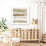 Shop Coexist I (Square) Canvas Art Print-Abstract, Brown, PC, Square, View All-framed wall decor artwork