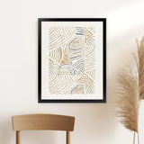 Shop Dreamy Geo I Art Print-Abstract, Neutrals, PC, Portrait, Rectangle, View All-framed painted poster wall decor artwork