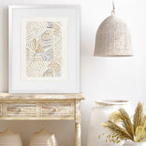 Shop Dreamy Geo I Art Print-Abstract, Neutrals, PC, Portrait, Rectangle, View All-framed painted poster wall decor artwork