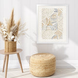 Shop Dreamy Geo I Art Print-Abstract, Neutrals, PC, Portrait, Rectangle, View All-framed painted poster wall decor artwork