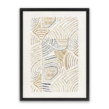Shop Dreamy Geo II Canvas Art Print-Abstract, Neutrals, PC, Portrait, Rectangle, View All-framed wall decor artwork