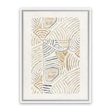 Shop Dreamy Geo II Canvas Art Print-Abstract, Neutrals, PC, Portrait, Rectangle, View All-framed wall decor artwork